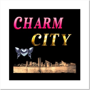 BALTIMORE CHARM CITY DESIGN Posters and Art